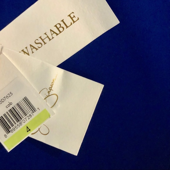 🆕NEW Jessica Simpson Sleeveless Cobalt Blue Dress - Picture 7 of 7